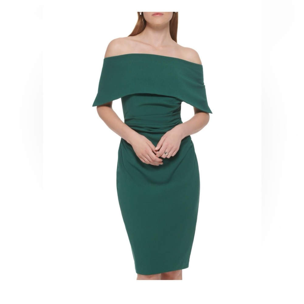 Vince Camuto Off the Shoulder Cocktail Dress